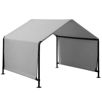 4*4*3.3FT Black Iron Pipe PVC Coated Polyester Tarpaulin
