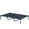 Elevated Breathable Dog Bed with Carry Bag Dark Blue