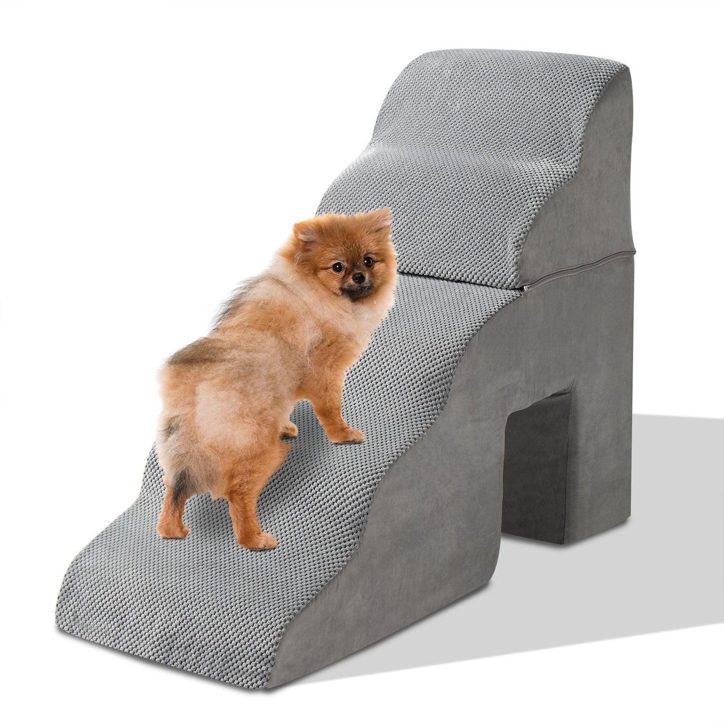 Step Pet Stairs for Dog,Cat Grey