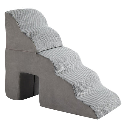 Step Pet Stairs for Dog,Cat Grey