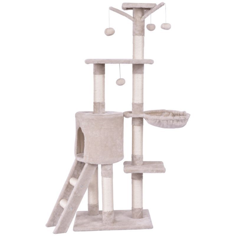 Inch Condo Scratching Posts Ladder Cat Play Tree