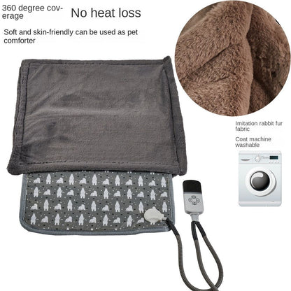 Adjustable Timing Pet Heating Pad; Electric Blanket; Cat and Dog