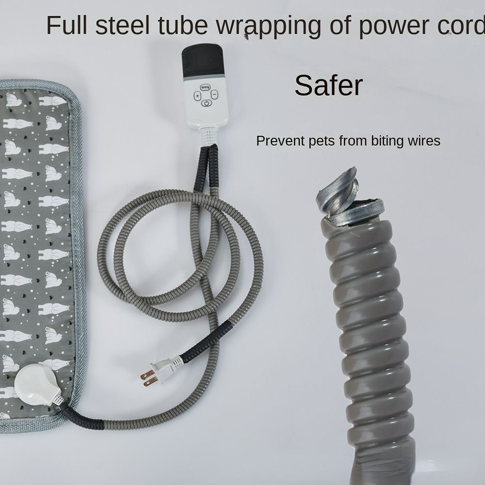 Adjustable Timing Pet Heating Pad; Electric Blanket; Cat and Dog