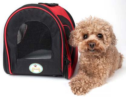Airline Approved Folding Zippered Sporty Mesh Pet Carrier