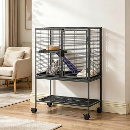 Animal Cage with Non-Slip and Easy to Clean for Outdoor