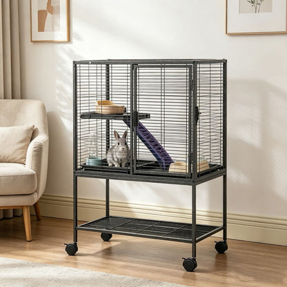 Animal Cage with Non-Slip and Easy to Clean for Outdoor