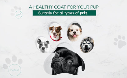 All-Natural 3-Pack Pet Grooming Bundle - Moisturizing Paw & Nose