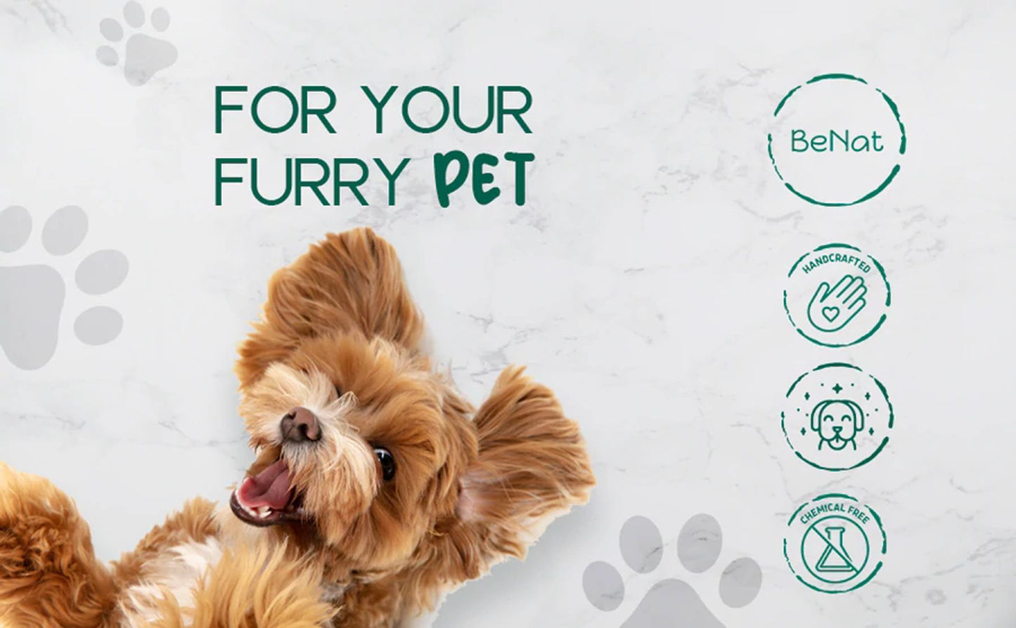 All-Natural 3-Pack Pet Grooming Bundle - Moisturizing Paw & Nose