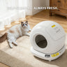 Best Automatic Cat Litter Box, 78L Fully Enclosed Tuya APP Smart