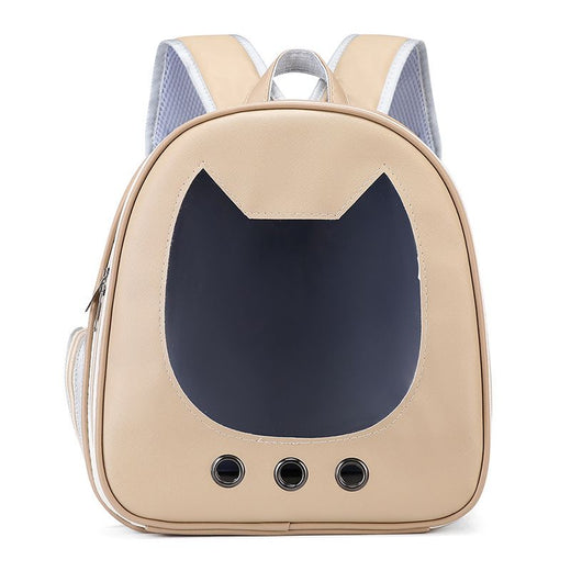 Cat Backpack Light Color Transparent Pet Bag Large Space