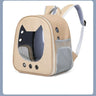 Cat Backpack Light Color Transparent Pet Bag Large Space