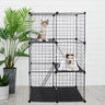 Cat Cage DIY Indoor Pet Home Small Animal House Detachable Playpen
