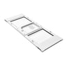 VEVOR Cat Door for Window, Adjustable to Fit Window Width 35, 4 Secure