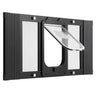 Cat Door for Window with Adjustable Length for Indoor