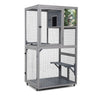 Cat House Catio Outdoor Enclosure with Platforms, 66'' Cat Condos