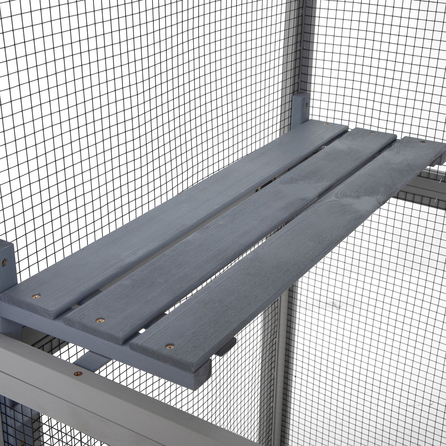 Cat House Catio Outdoor Enclosure with Platforms, 66'' Cat Condos
