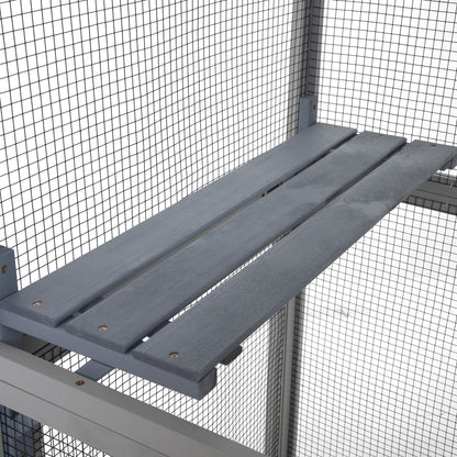 Cat House Catio Outdoor Enclosure with Platforms, 66'' Cat Condos