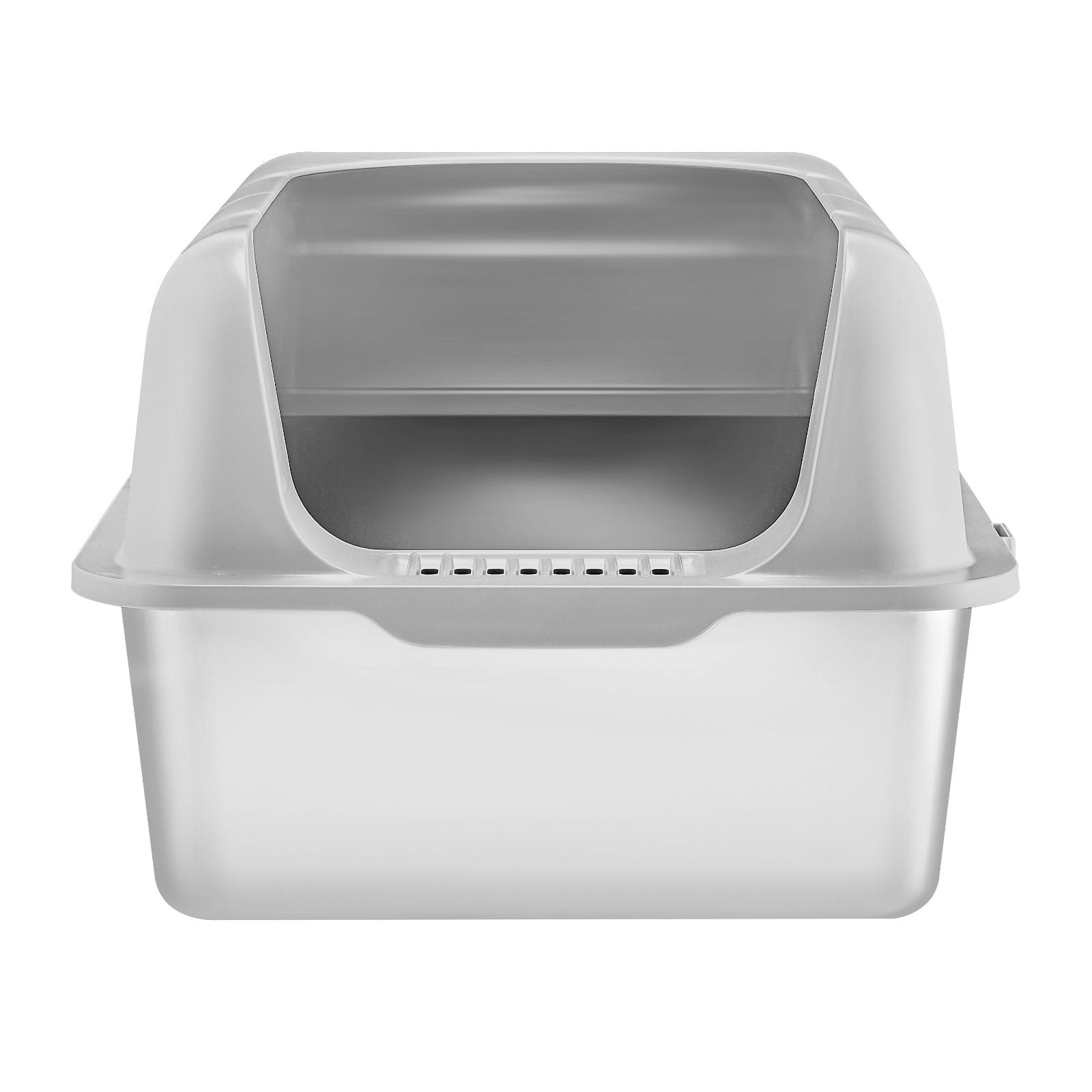 Cat Litter Box, 6 Inches Deep, XL Extra Large Stainless Steel Cat