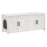 VEVOR Cat Litter Box Enclosure for 2 Cats, Litter Box Furniture Hidden