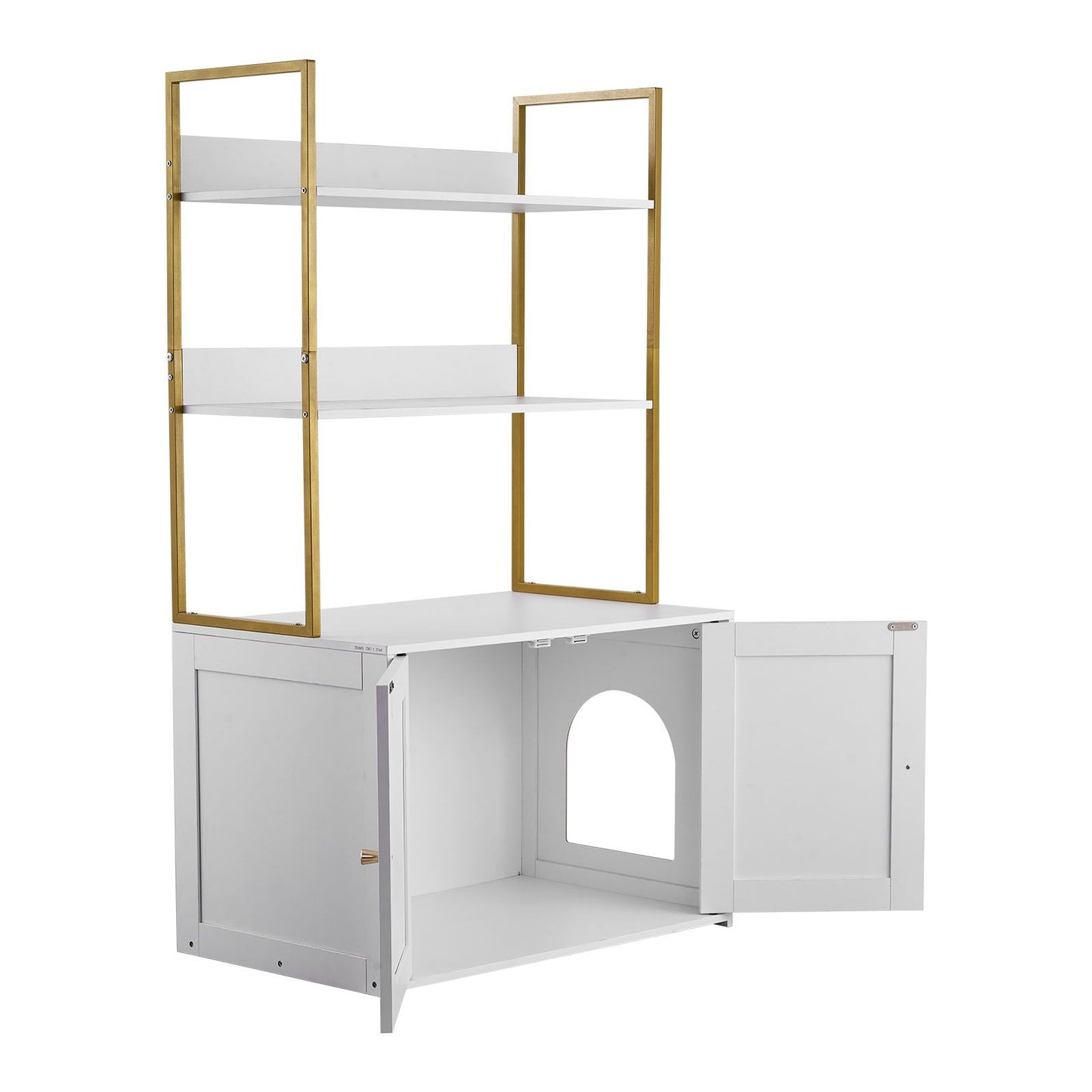 Cat Litter Box Enclosure Furniture, 27.6 in Hidden Litter Box