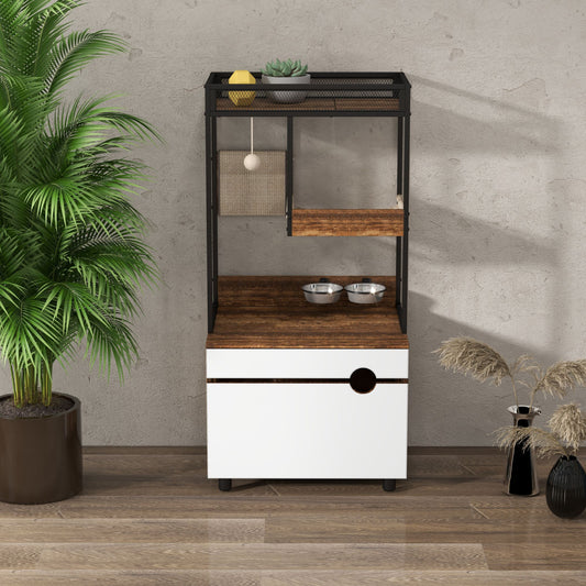 Cat Litter Box Enclosures with Cat Tree Tower, Cat Furniture,Cat