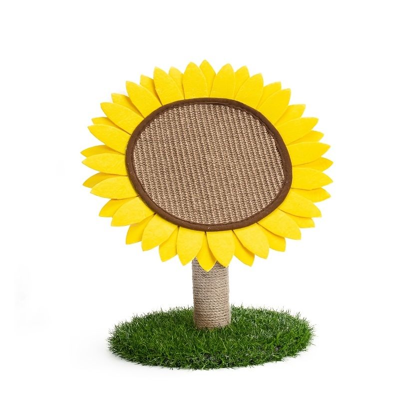 Cat Scratching Post; Cat Scratcher for Indoor Cats; Sunflower