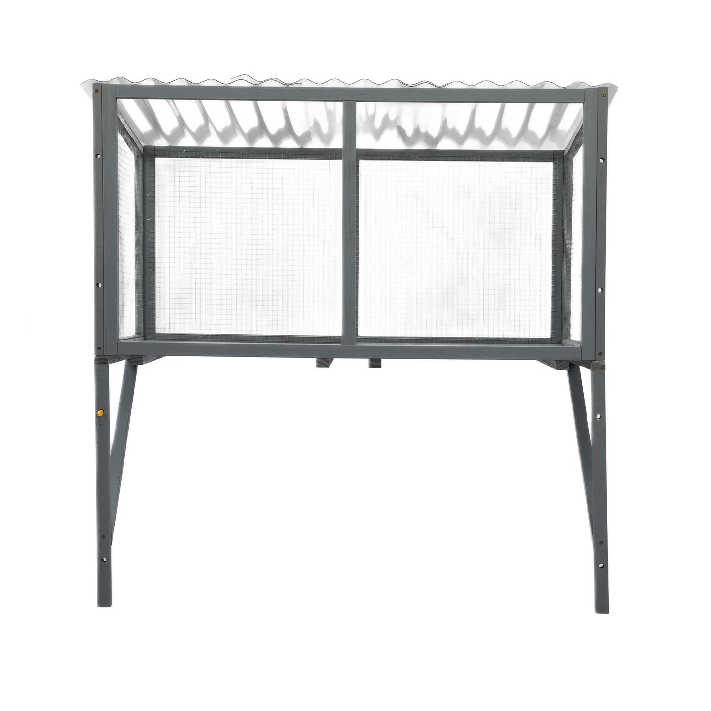 Cat Window Catio, Cat Outdoor Enclosure with Sun Sheet Roof, Wall