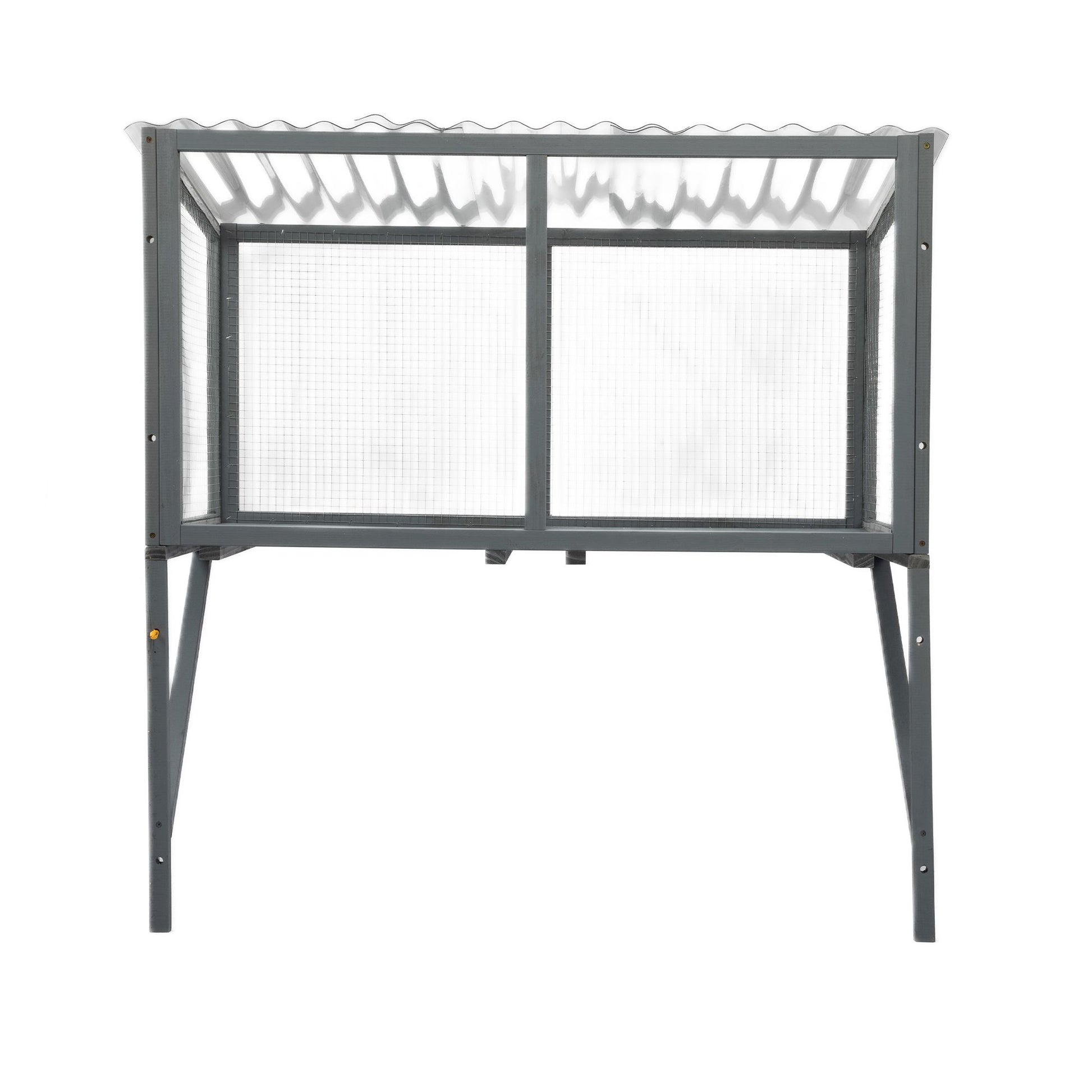 Cat Window Catio, Cat Outdoor Enclosure with Sun Sheet Roof, Wall