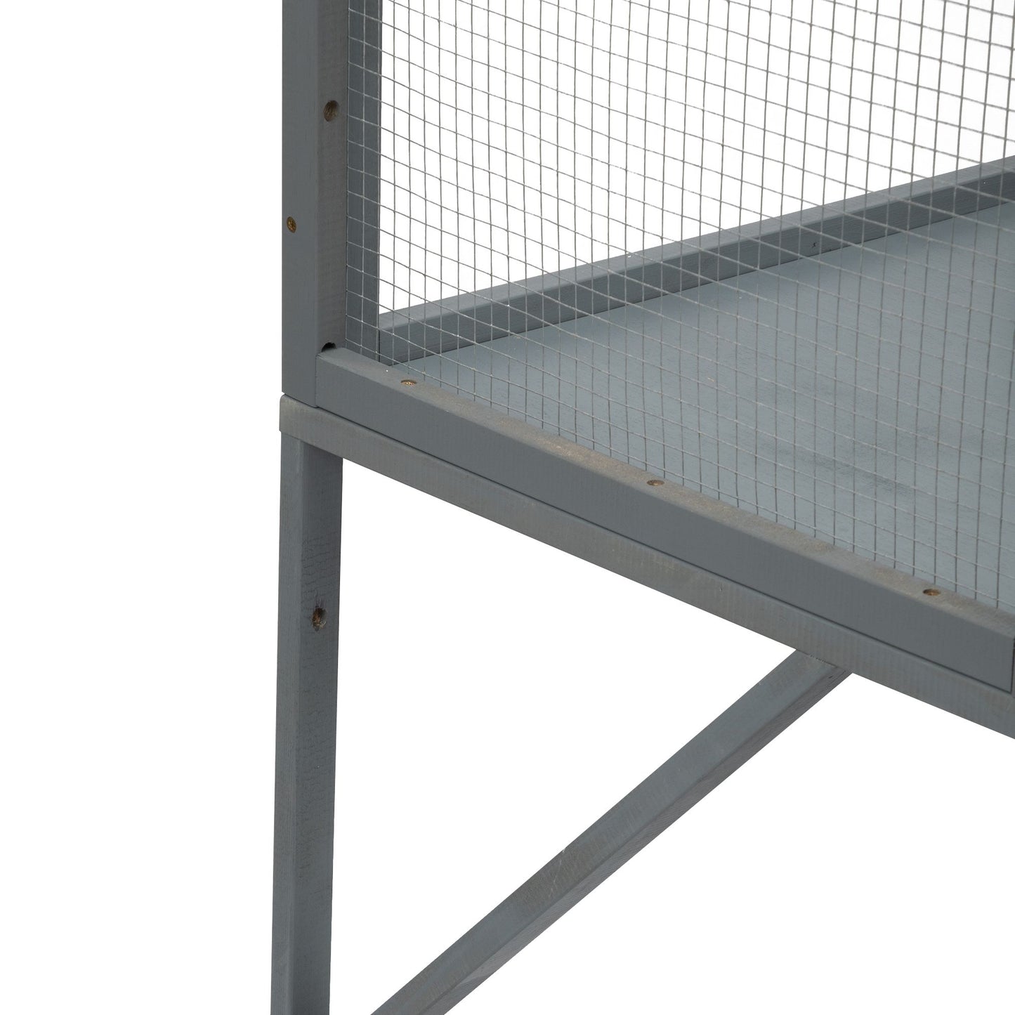 Cat Window Catio, Cat Outdoor Enclosure with Sun Sheet Roof, Wall