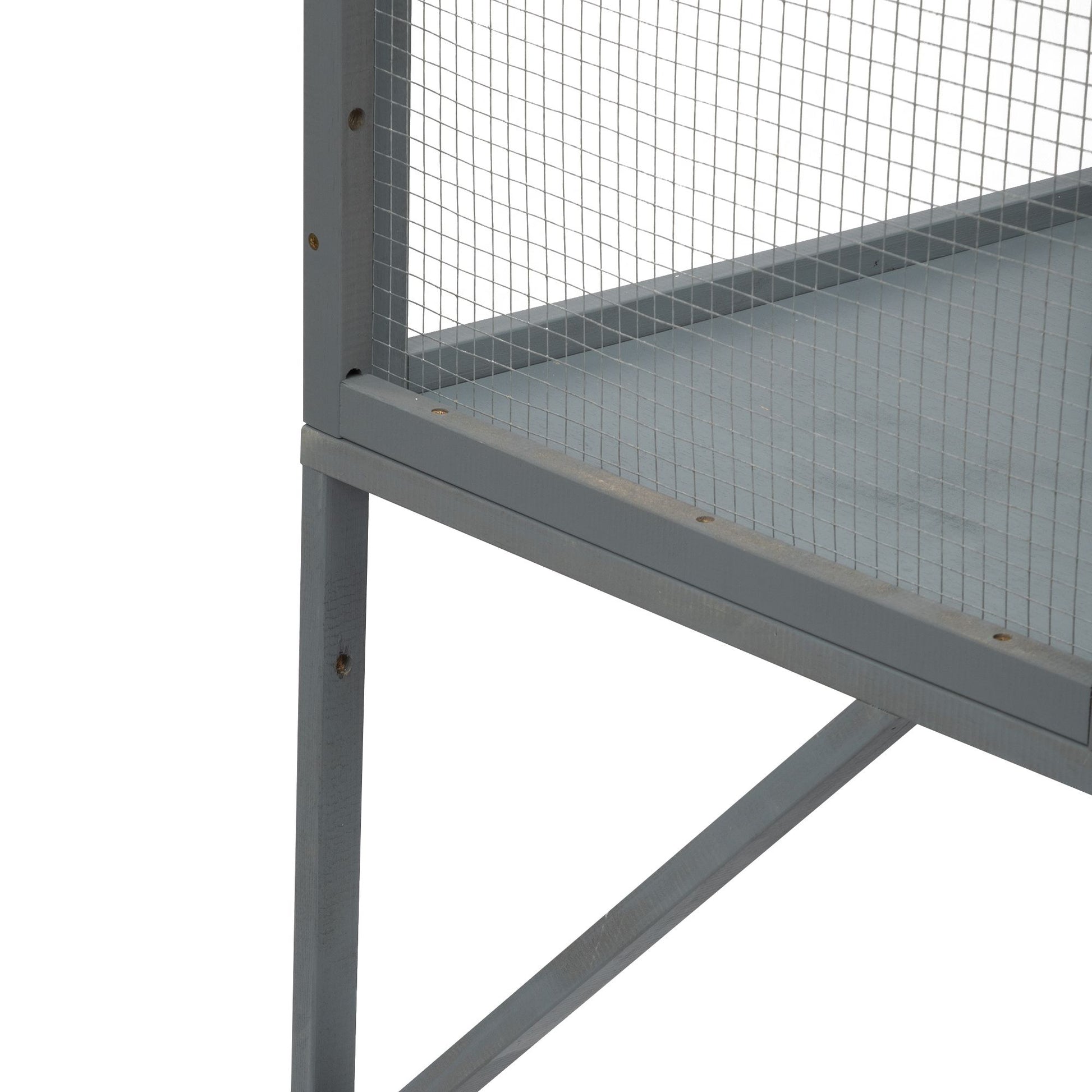 Cat Window Catio, Cat Outdoor Enclosure with Sun Sheet Roof, Wall