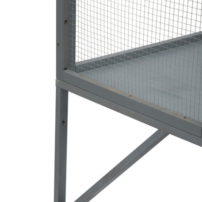 Cat Window Catio, Cat Outdoor Enclosure with Sun Sheet Roof, Wall