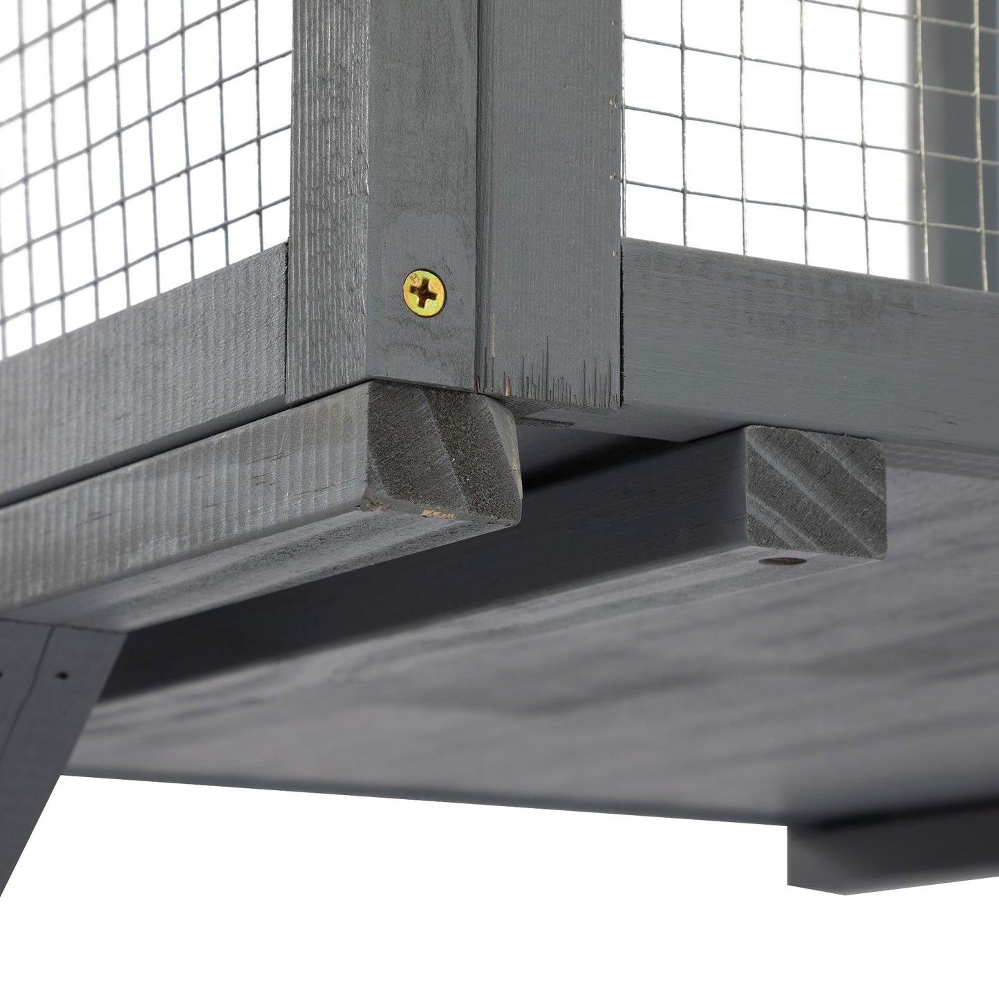 Cat Window Catio, Cat Outdoor Enclosure with Sun Sheet Roof, Wall
