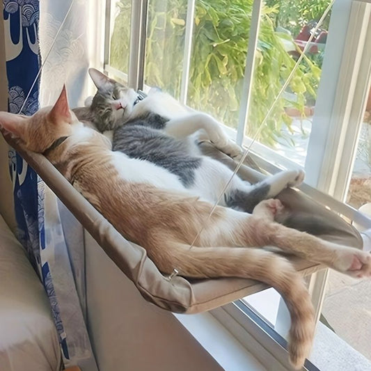 Cat Window Hammock 360° Sunny Seat Space Saving Cat Beds for Indoor