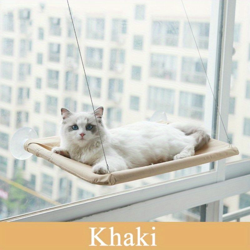 Cat Window Hammock 360° Sunny Seat Space Saving Cat Beds for Indoor
