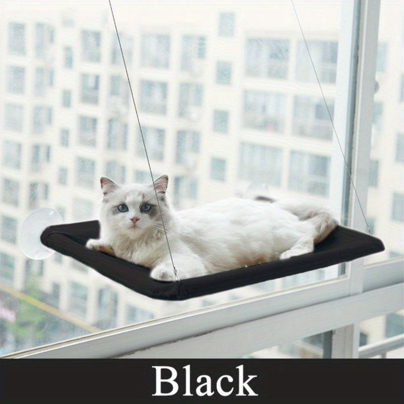 Cat Window Hammock 360° Sunny Seat Space Saving Cat Beds for Indoor