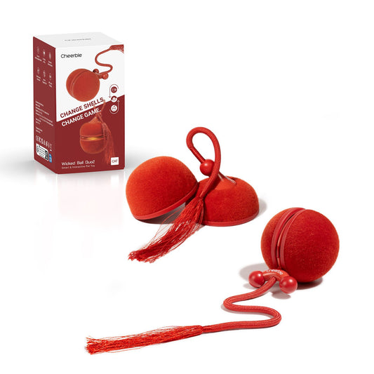 Automatic Interactive Cat Toy, Wicked Ball Duo2, 2 in 1