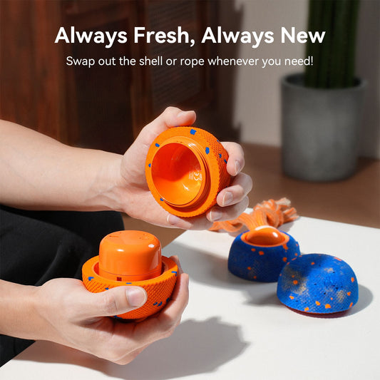 Interactive Dog Toy, Wicked Ball Rolly, Automatic Move, E-TPU