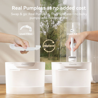 Pet Fountain Elfin E1 Lite, Automatic Pumpless Cat Dispenser