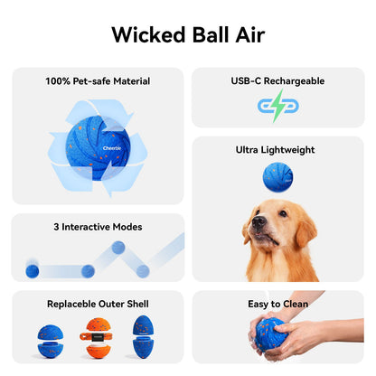 Wicked Ball Air Automatic Moving IPX7 Waterproof Active Rolling