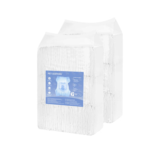 VEVOR Disposable Dog Diapers, Super Absorbent Female Dog Diapers, 360°