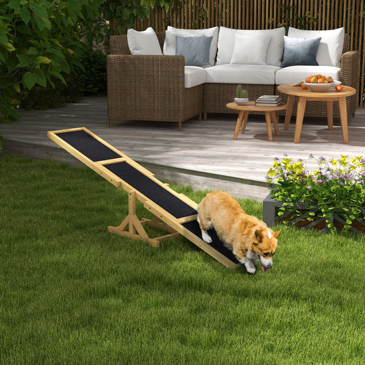 Dog Agility Ramp, Pet Seesaw