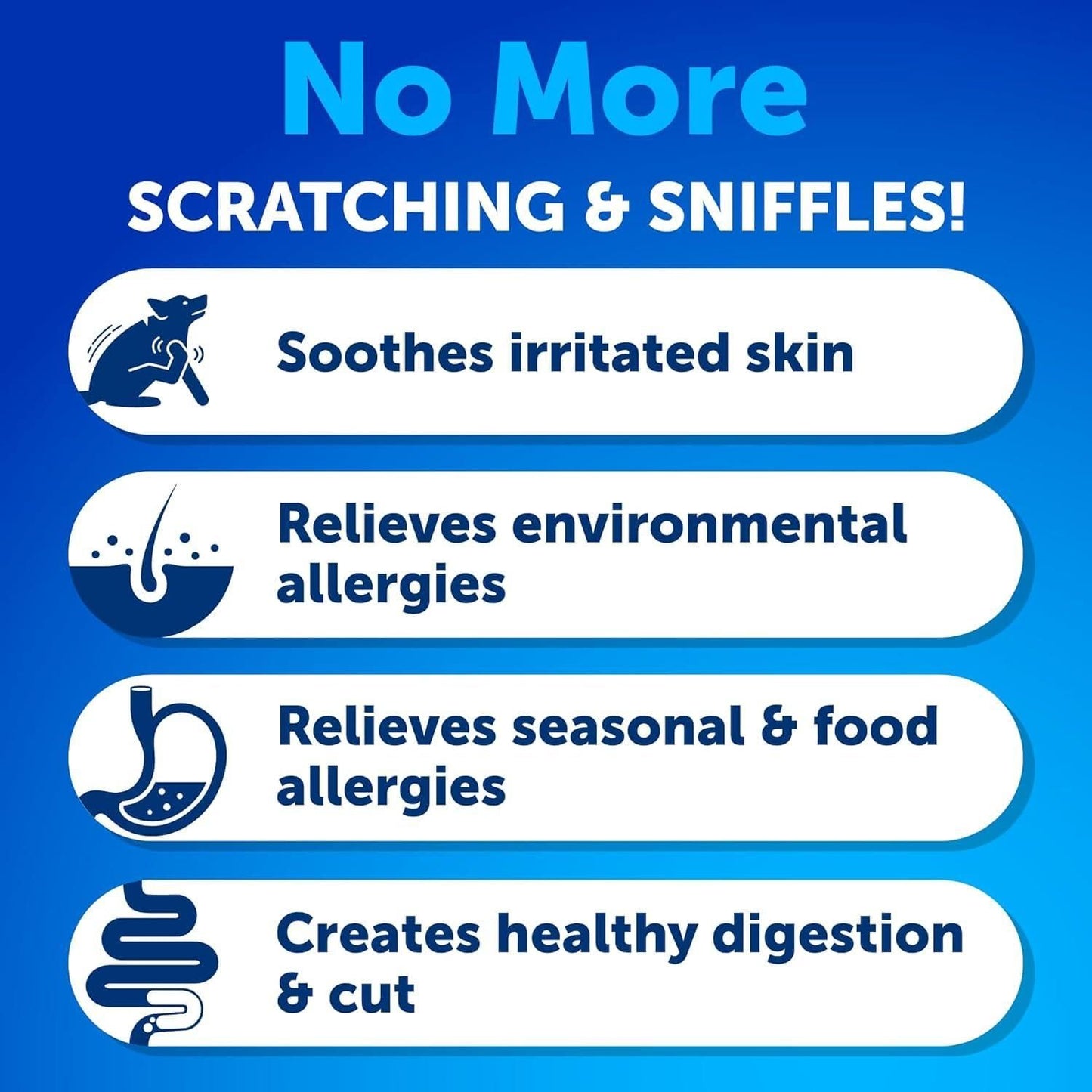 Omega-3 Fish Oil Skin & Coat Chews for Dogs, Seasonal Support