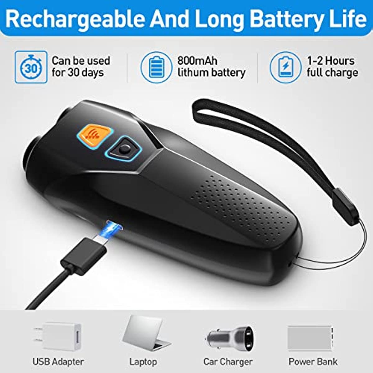 Dog Barking Control Devices Dual Sensor Anti Barking Device
