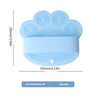 Dog Bath Brush,Pet Bath Comb Brush Soothing Massage Rubber Comb