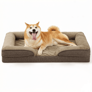 Dog Bed Orthopedic Dog Sofa for Large Dogs,Supportive Foam