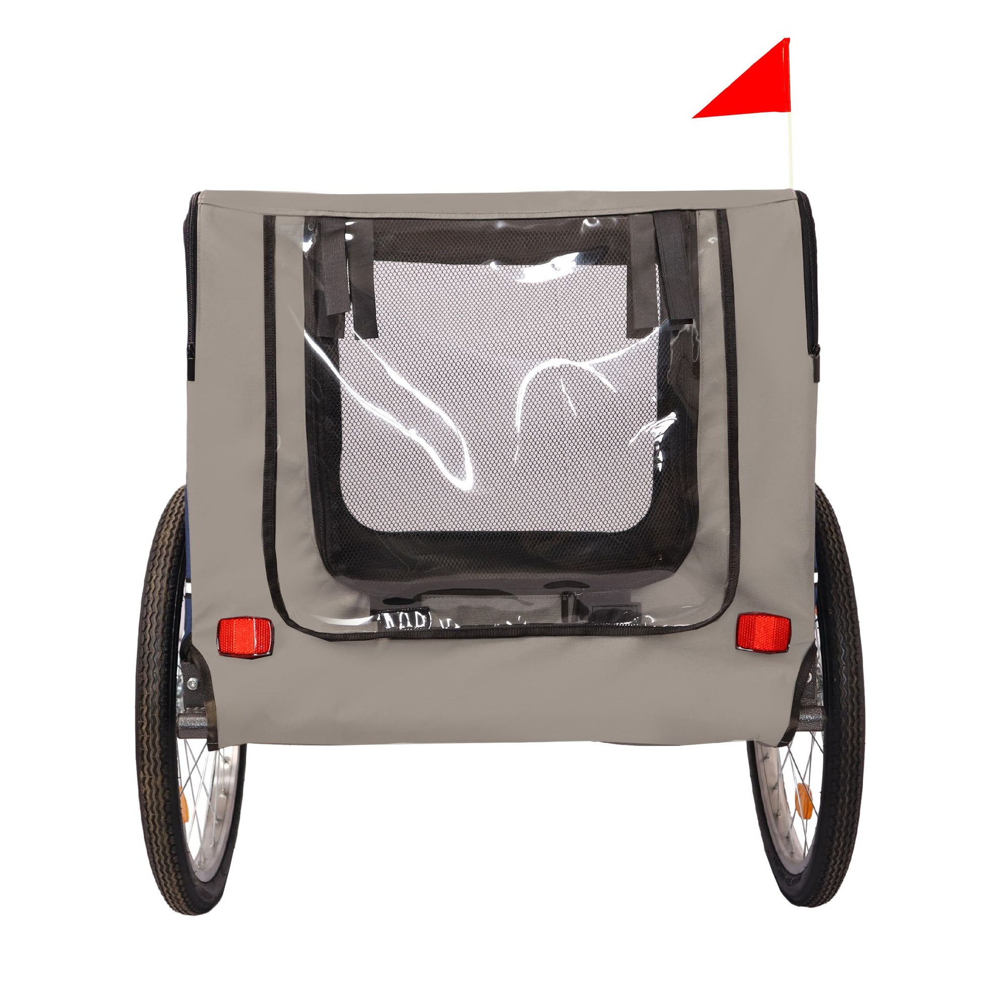 Dog Bike Trailer - Folding Pet Trailer Car for Bicycle, Folding