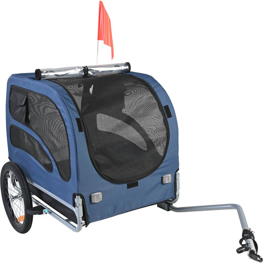 Dog Bike Trailer, Supports up to 100 Lbs, Pet Cart Bicycle Carrier