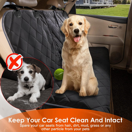 Dog Car Seat Cover, Back Seat Extender for Dogs,Dog Hammock for Car