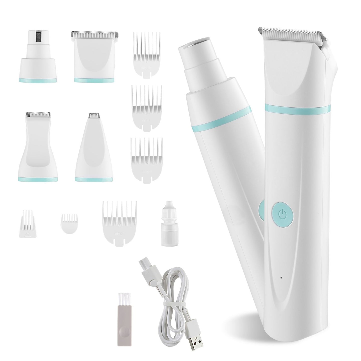 Dog Clippers for Grooming, 4 in 1 Dog Grooming Kit, Low Noise