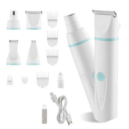 Dog Clippers for Grooming, 4 in 1 Dog Grooming Kit, Low Noise